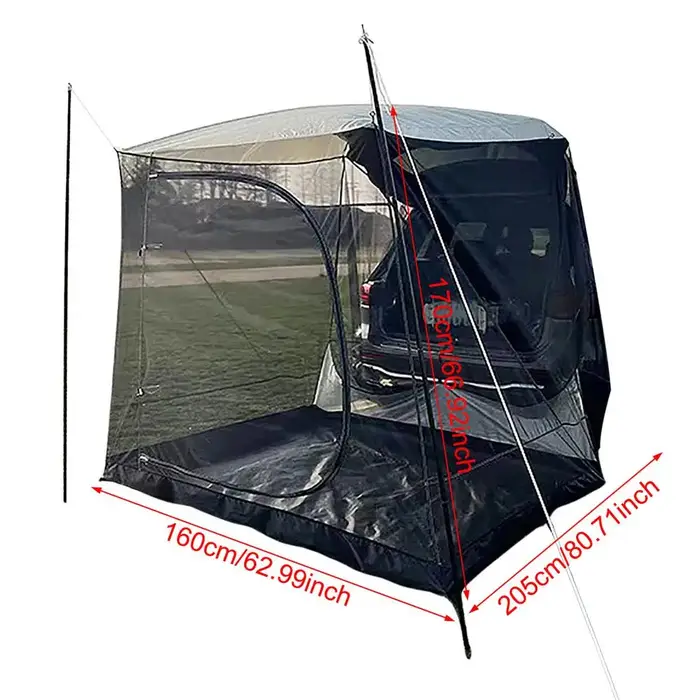Tente de camion de voiture Tatpour camping, SUV, MPV, tente arrière de voiture, étanche, queue autom