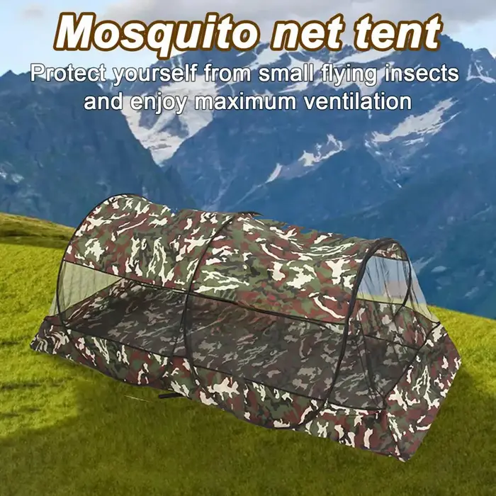 Tente de Camping pliable en maille