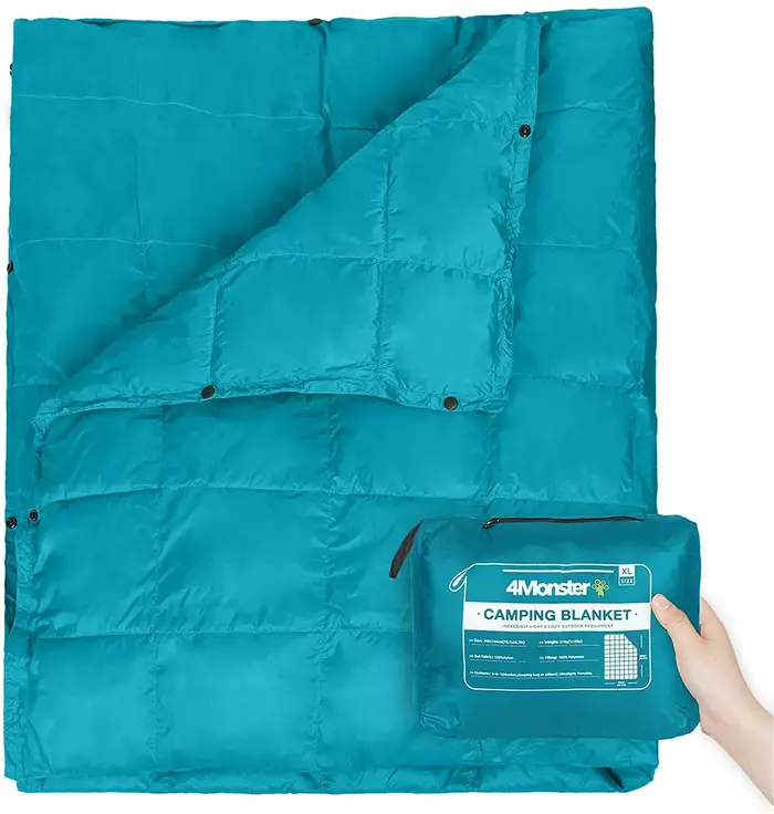 Couverture de camping en coton pour adultes et enfants