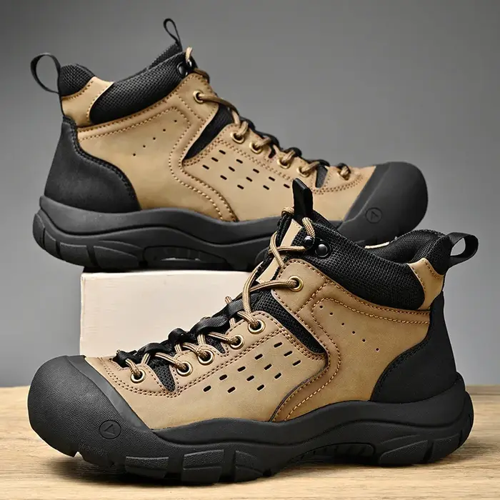 Chaussures de randonnée imperméables d'hiver pour hommes