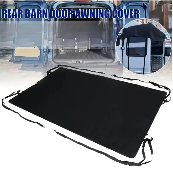 Auvent de porte arrière pour camping-car