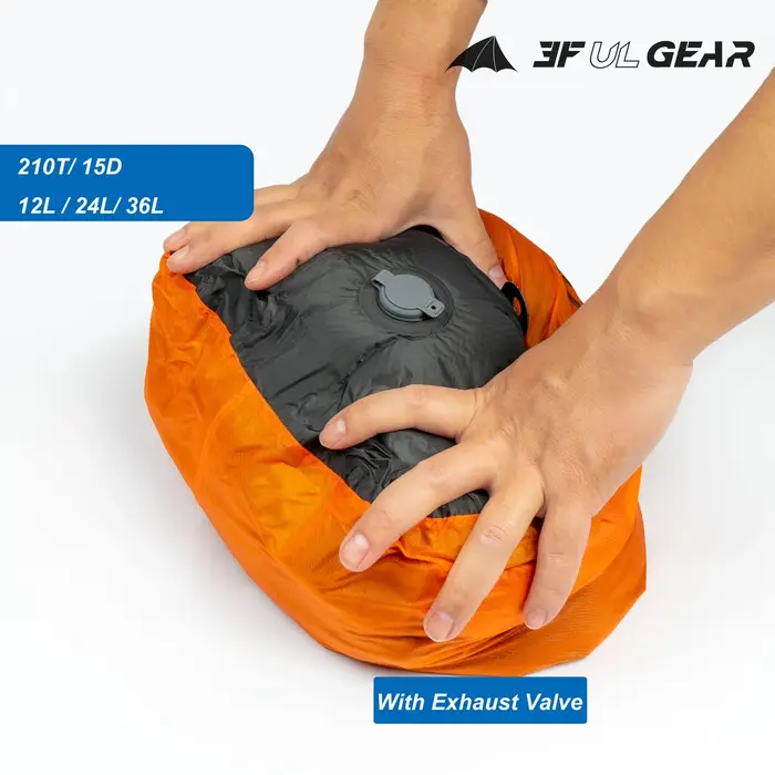 3F UL GEAR sac de rangement d'échappement à la dérive flux extérieur traçage natation tourisme sac étanche avec Valve d'air 12L/24L/36L