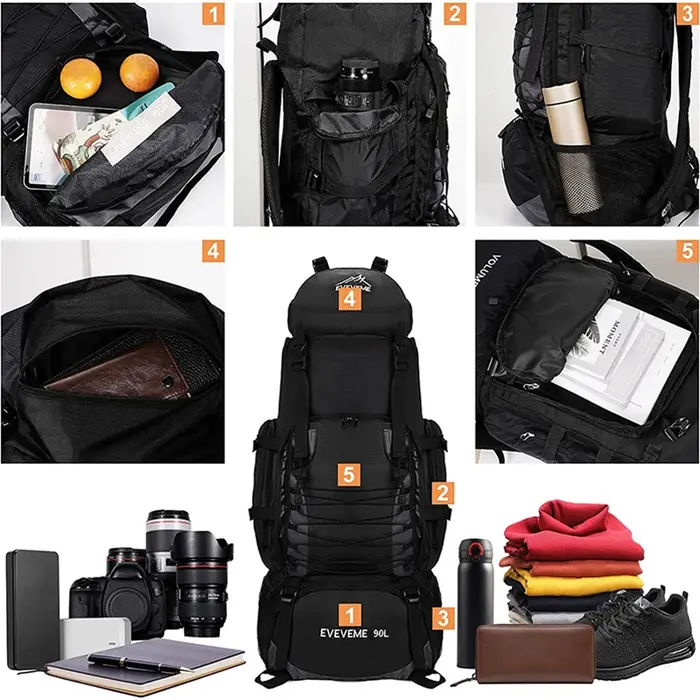 Grand sac de voyage 90L