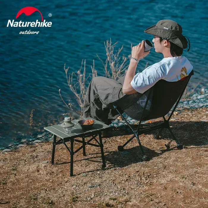 Naturerandonnée L02 Table de Camping randonnée en plein air Table pliante Ultra légère Portable Tabl