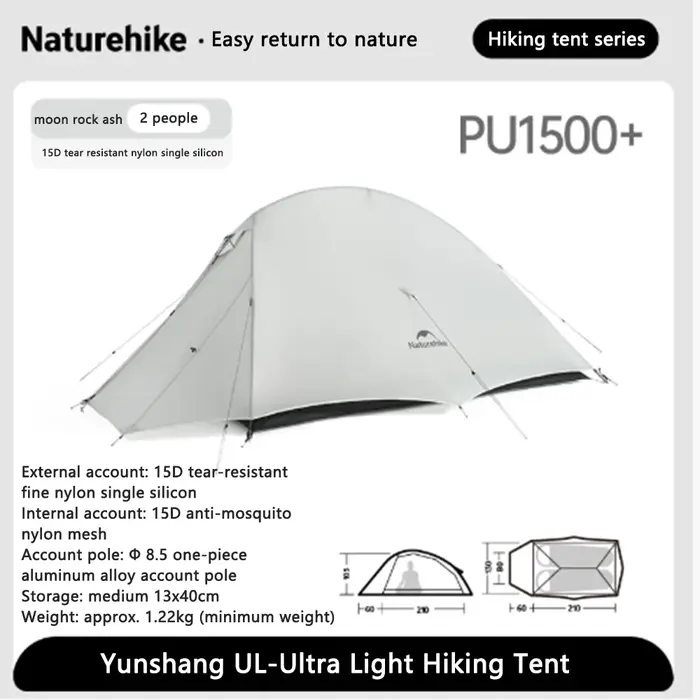 Naturehike – tente de randonnée