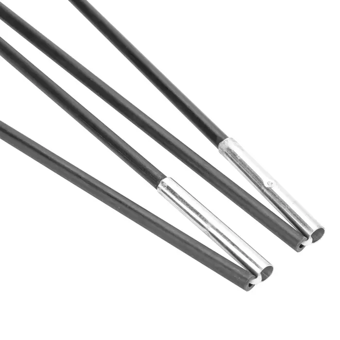 Poteau de Support de tente Double en fibre de verre
