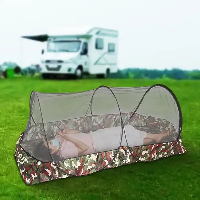 Filet de Tente de Camping en Plein Air Compact et observateur avec Sac de Transport