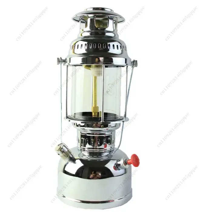 Lampe à huile portable, lanterne d'extérieur, lampe à gaz pour la pêche, le camping, la randonnée, l
