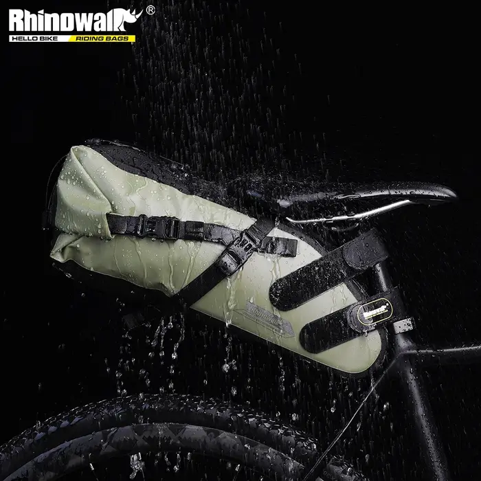 Bal inowalk-Sac de dégager de vélo étanche, sac de queue de vélo pliable, sac de rangement soufflé p