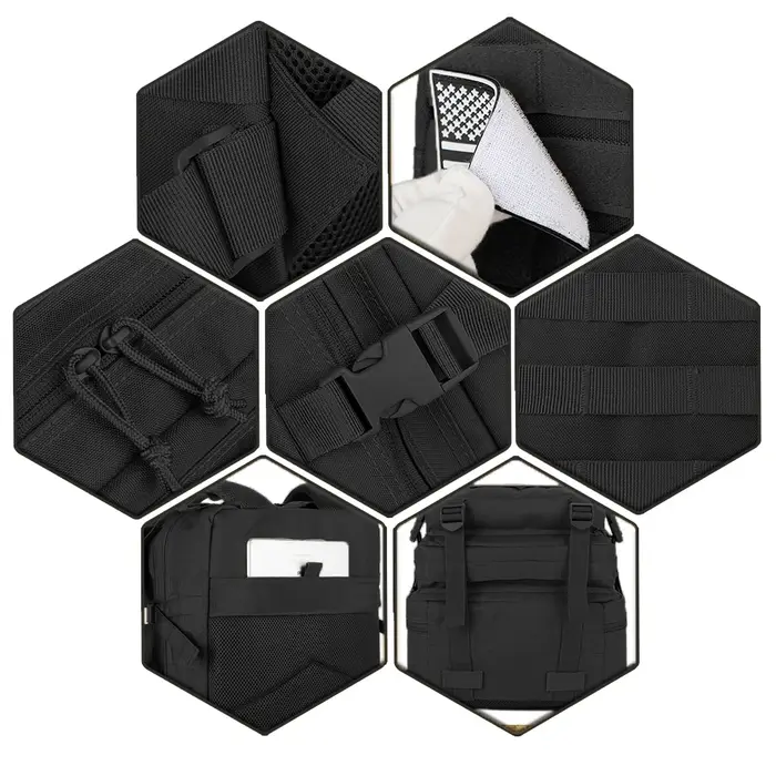 30/50L sacs à dos tactiques homme