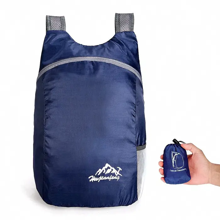 Sac pliable ultraléger d'extérieur, sacs de voyage imperméables de grande capacité, sac à dos de ran