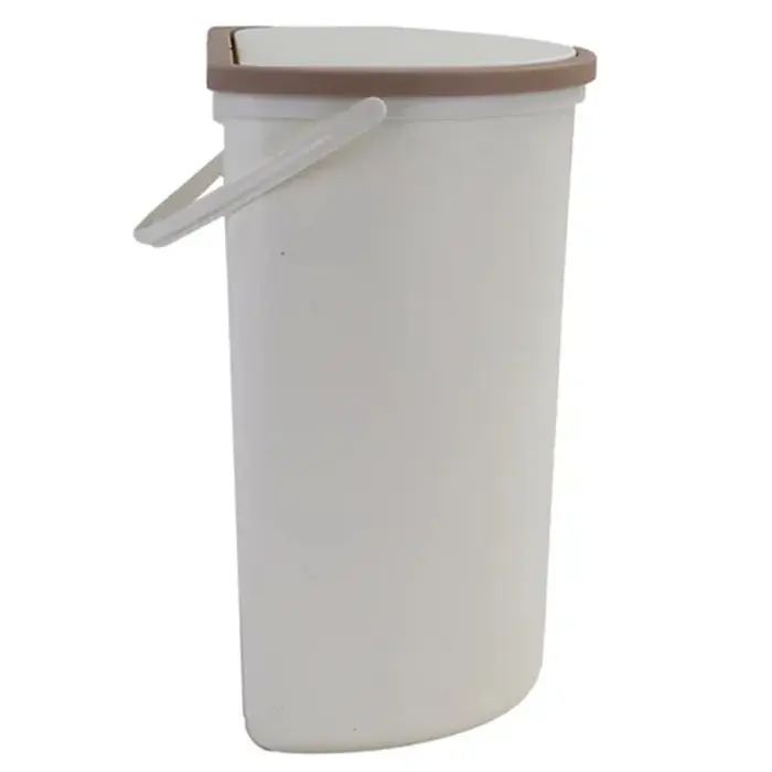 Poubelle en plastique de 10L avec couvercle pour camping-car