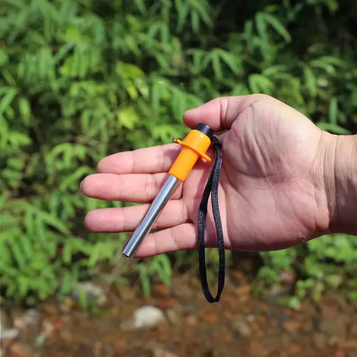 Allumage électrique portable pour réchaud de camping