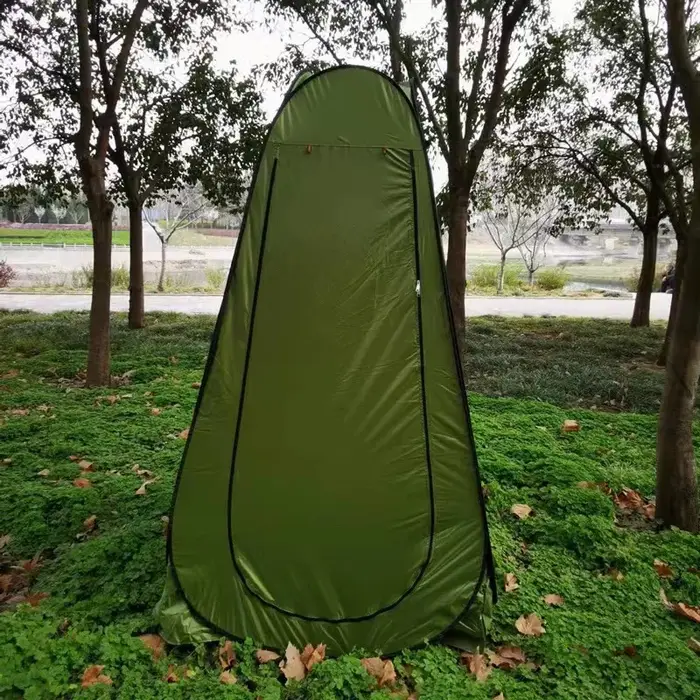 Tente de douche de Camping Portable-abri de confidentialité épais pliable pour vestiaire pour l'extérieur