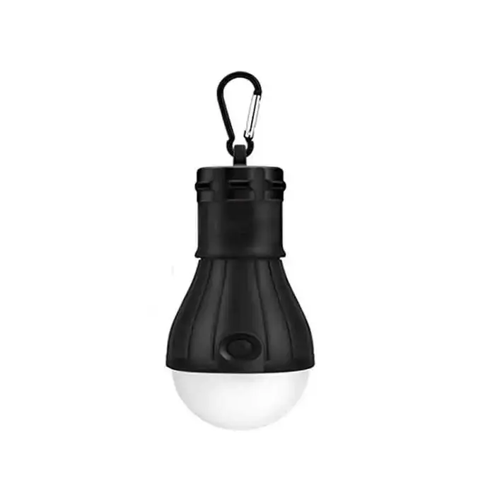 Lampe de camping portable d'extérieur avec crochet, lampe de tente super lumineuse pour la randonnée, les voyages, le parc et les situations d'urgence