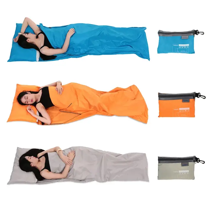 TOMSHOO voyage en plein air hôtel sac de couchage Camping randonnée Polyester Pongee sac