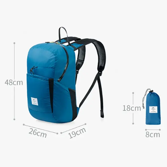 Naturehike – sac à dos pliable léger de 22l