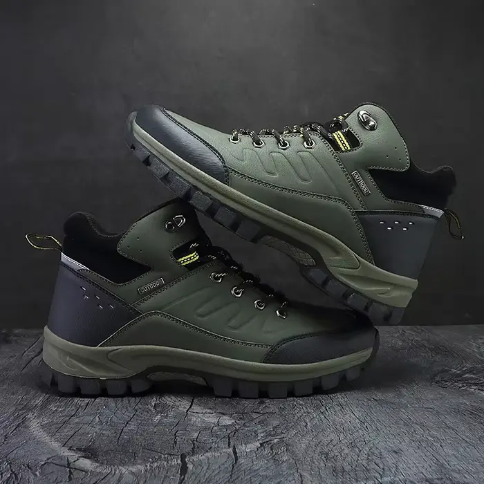 ELUVA hommes bottes d'hiver imperméable anti-dérapant