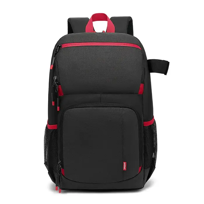 Sac à dos multifonctionnel et grande capacité pour appareil photo, imperméable et résistant à l'usur