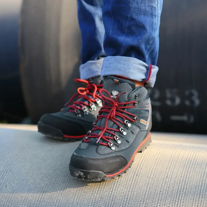 Chaussures de randonnée en cuir imperméables pour hommes