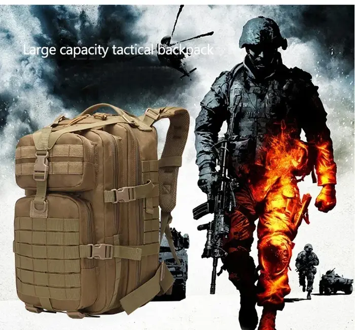 Sac à dos DulLarge 3D étanche pour homme