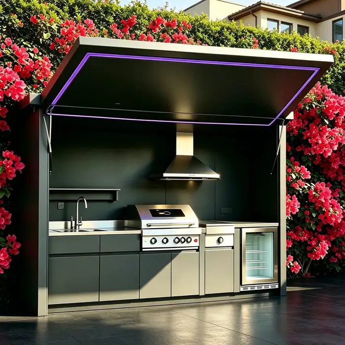 Cuisine extérieure pratique complète