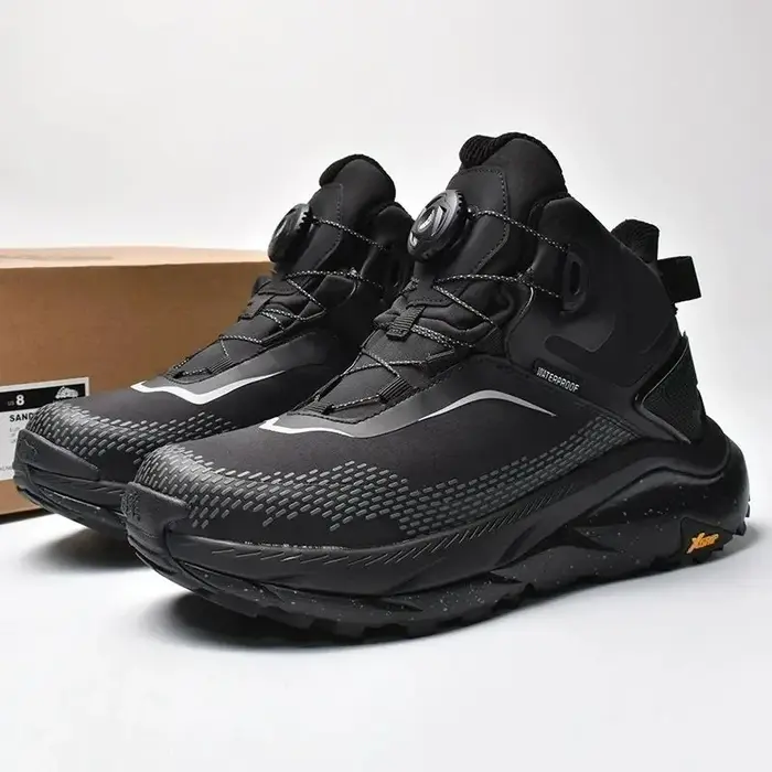 Chaussures de randonnée automne-hiver pour hommes et femmes, bottes d'extérieur antidérapantes, chaussures de montagne de marque unisexe pour couples