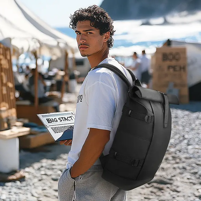 HcanKcan-Sac à Dos à Roulettes Extensible