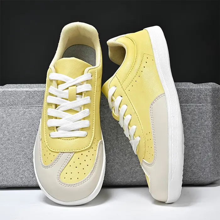 ELUVA chaussures pieds nus pour hommes boîte à bout large zéro goutte baskets minimalistes confortable course marche