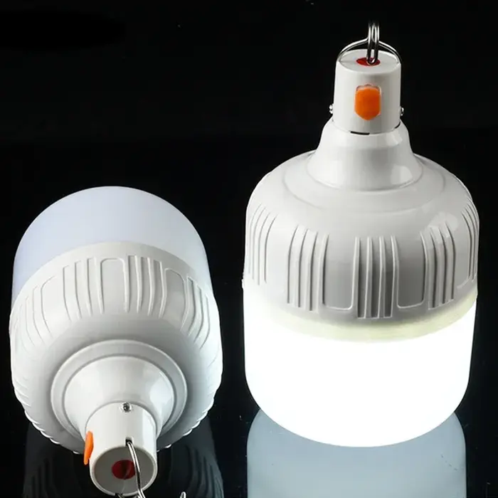 USB Rechargeable Camping lumières lumière LED lanterne Portable ampoule de secours lampe haute puissance tentes