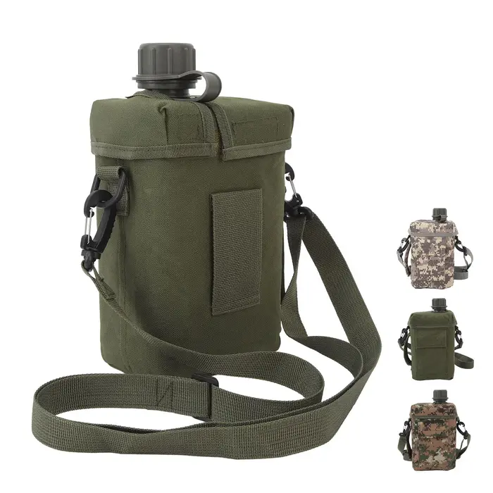 Bouteille Isotherme Portable de Grande Capacité pour Randonnée, 2l, pour l'Extérieur