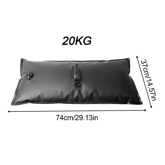 Sacs d'eau lestés pour pieds de tente, sacs d'eau portables et pliables pour le camping en extérieur