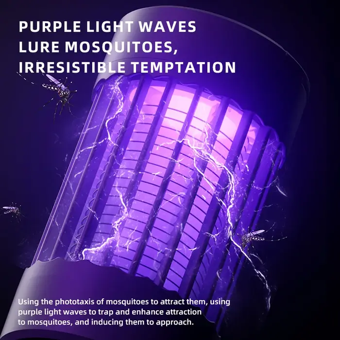 Lampe anti-moustiques électrique d'extérieur