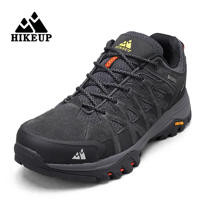HIKEUP-Chaussures de randonnée en plein air pour hommes, bottes de trekking décontractées, baskets d
