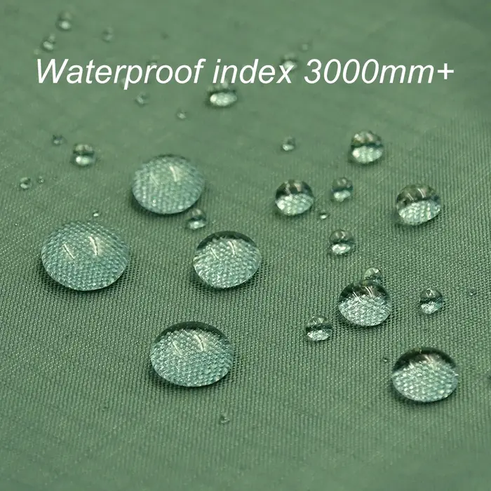Tente de survie imperméable à 19 points de suspension
