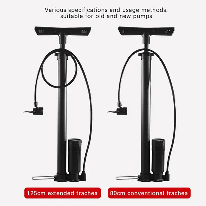 Tube d'extension de pompe à air de vélo, connecteur de tuyau de vélo, accessoires de gonfleur, buses