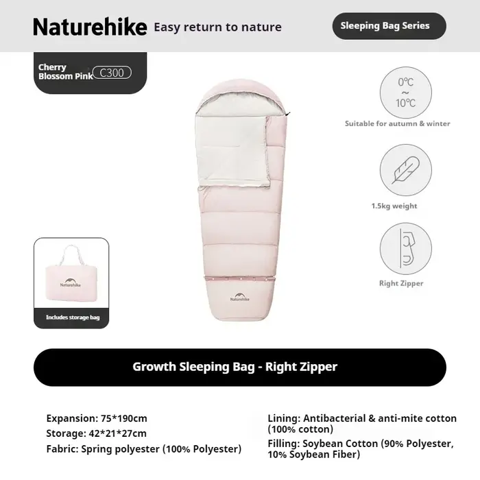 Naturehike – sac de couchage pour enfants