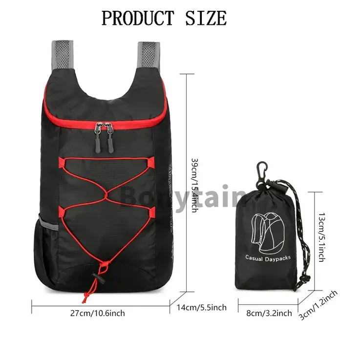 Sac à dos pliable d'extérieur