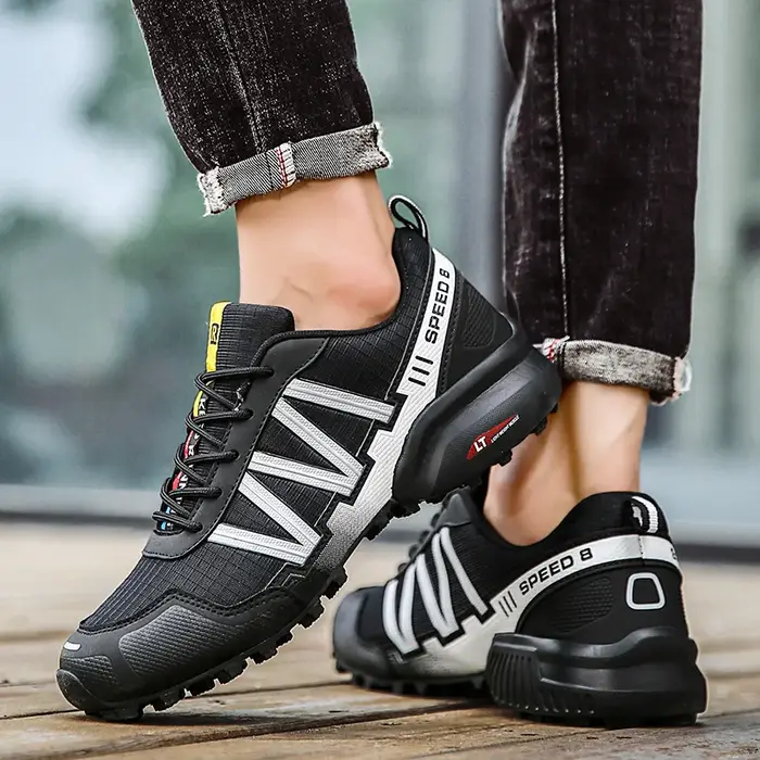 Men Hiking Shoes Waterproof Breathable Tactical Combat Army Boots Desert Training Sneakers Outdoor Anti-Slip Trekking