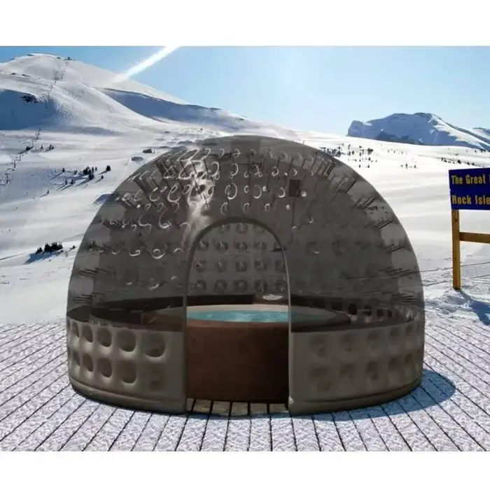 Tente gonflable blanche à bas prix