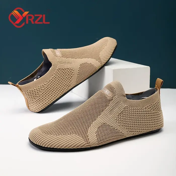 YRZL chaussures pour hommes marche tricot
