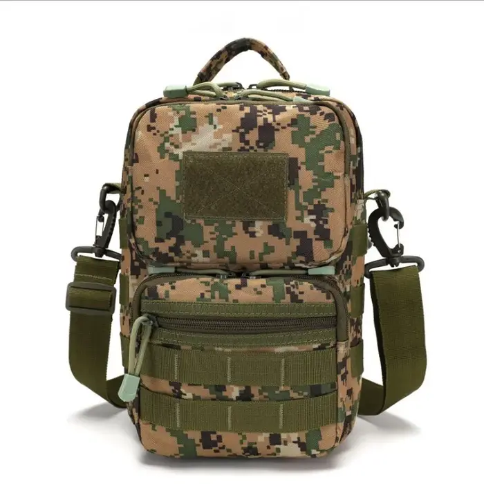 Sac à Accessoires Tactique pour Hommes, Sac Bandoulière Molle, Sac de Randonnée, Camping, Escalade, 
