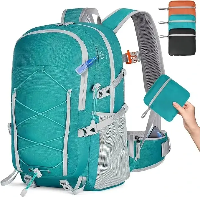 40L nouveau sac à dos de randonnée en Polyester pliable léger imperméable à l'eau sac à dos de Camping pour hommes et femmes