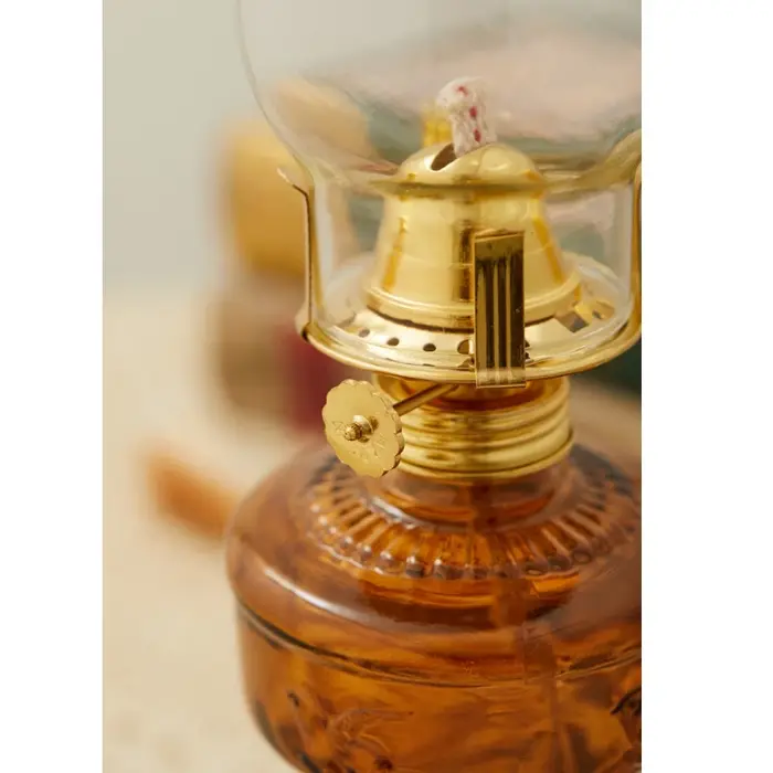 MEMEOKON L555 abat-jour en verre lampe à kérosène mèches vintage décor à la maison éclairage