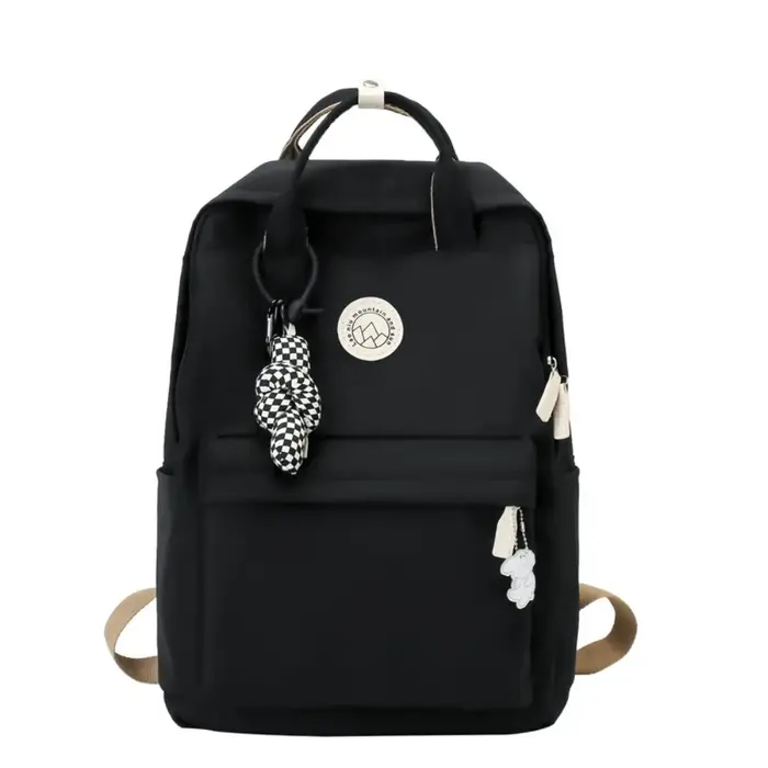 Sac à dos étanche pour femmes, grande capacité, en Nylon, de voyage, ergonomique, couleur unie, pour