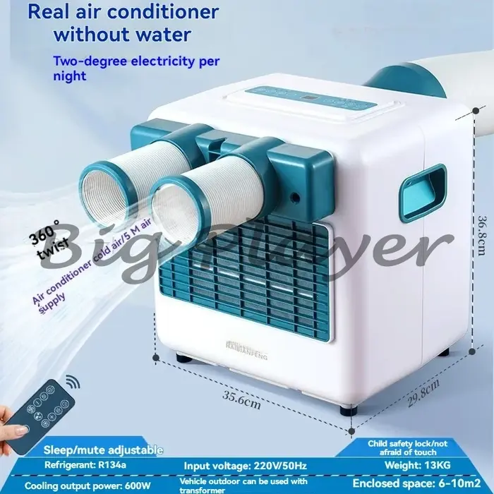 1 Climatiseur portable d'extérieur pour camping