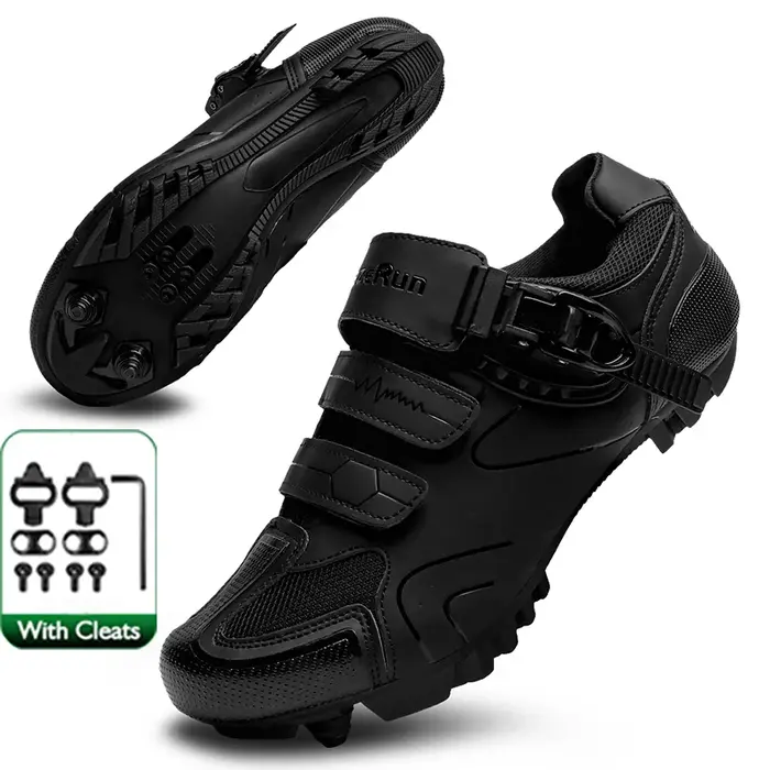 Chaussures de cyclisme neutres pour vtt, compatibles avec les chaussures de cyclisme sur route Pelat