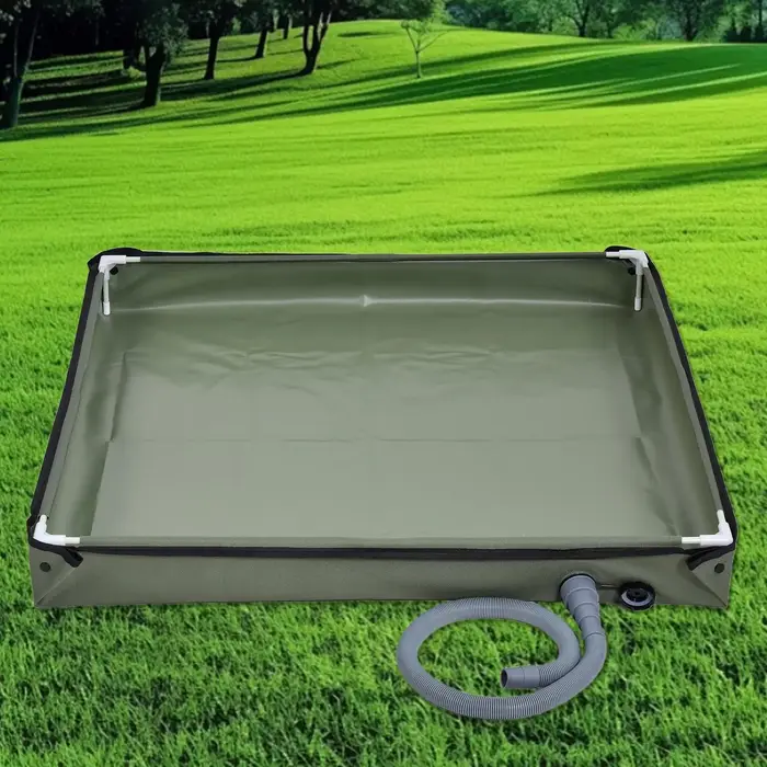 Base de douche pliable pour tente de camping, bac de douche extérieur, bassin de douche pour animaux de compagnie, pour camping, voyage, auvent