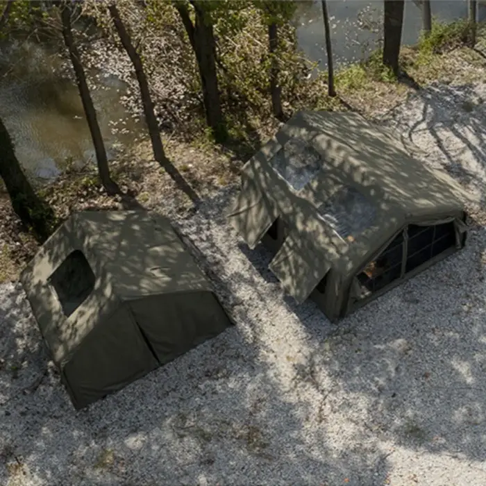 Tente gonflable entièrement automatique Camping en plein air équipement de nuit imperméable à la pluie étanche