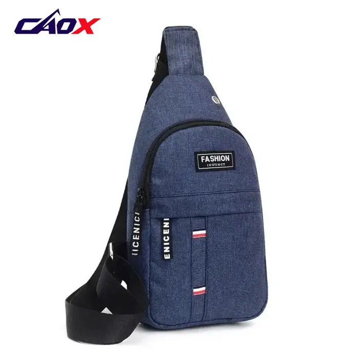 CAOX Sac banane imperméable grande capacité pour homme, sangle réglable pour activités de plein air, course à pied, randonnée et cyclisme